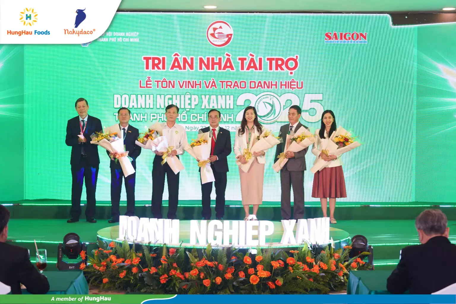 HUNGHAU FOODS VINH DỰ ĐẠT DANH HIỆU “DOANH NGHIỆP XANH TPHCM NĂM 2025”