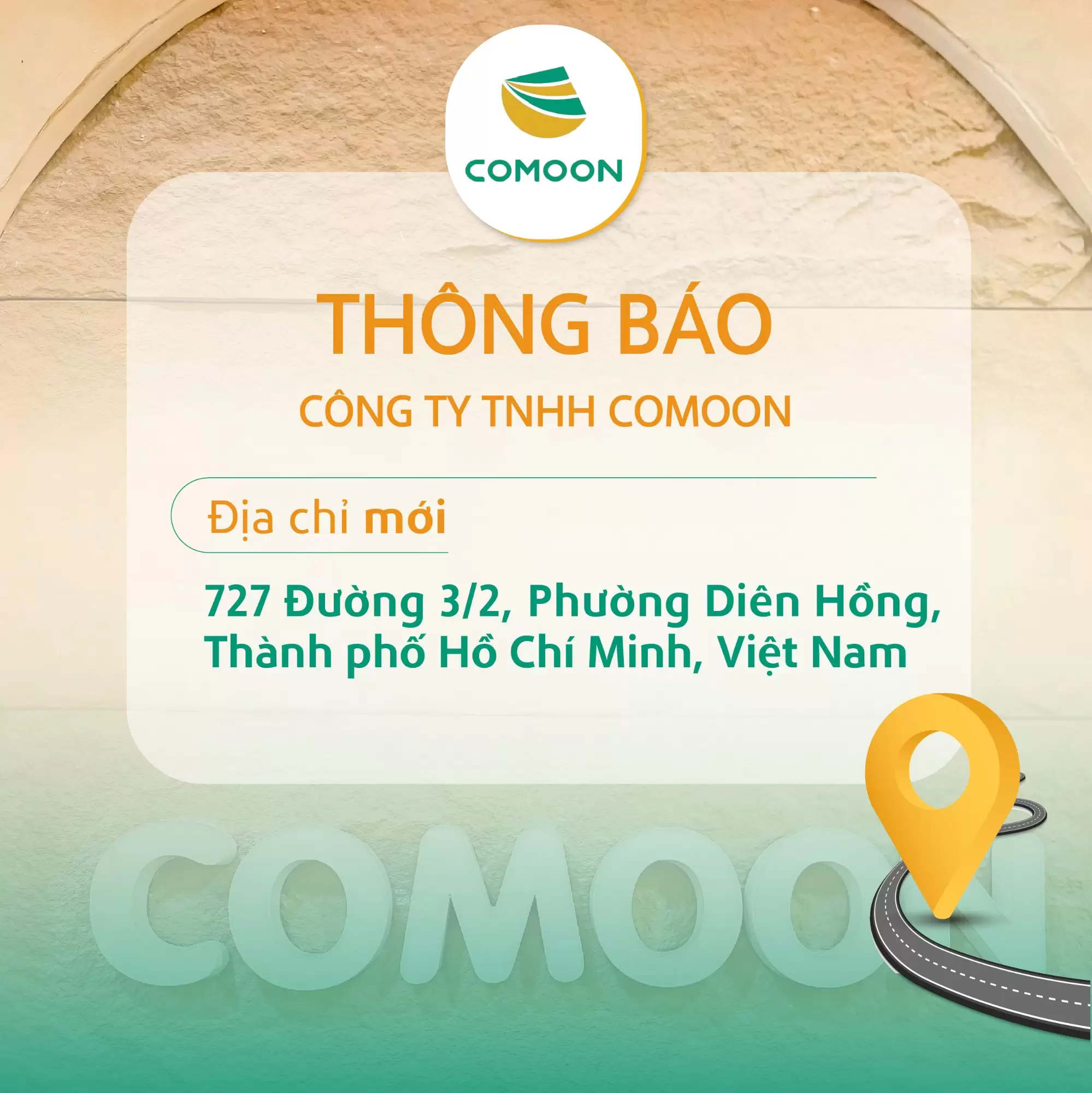 COMOON CẬP NHẬT ĐỊA CHỈ MỚI THEO QUY ĐỊNH HIỆN HÀNH TỪ NGÀY 01/07/2025