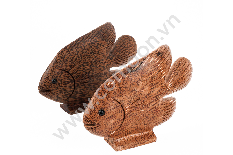 Đồ chơi con cá làm từ dừa