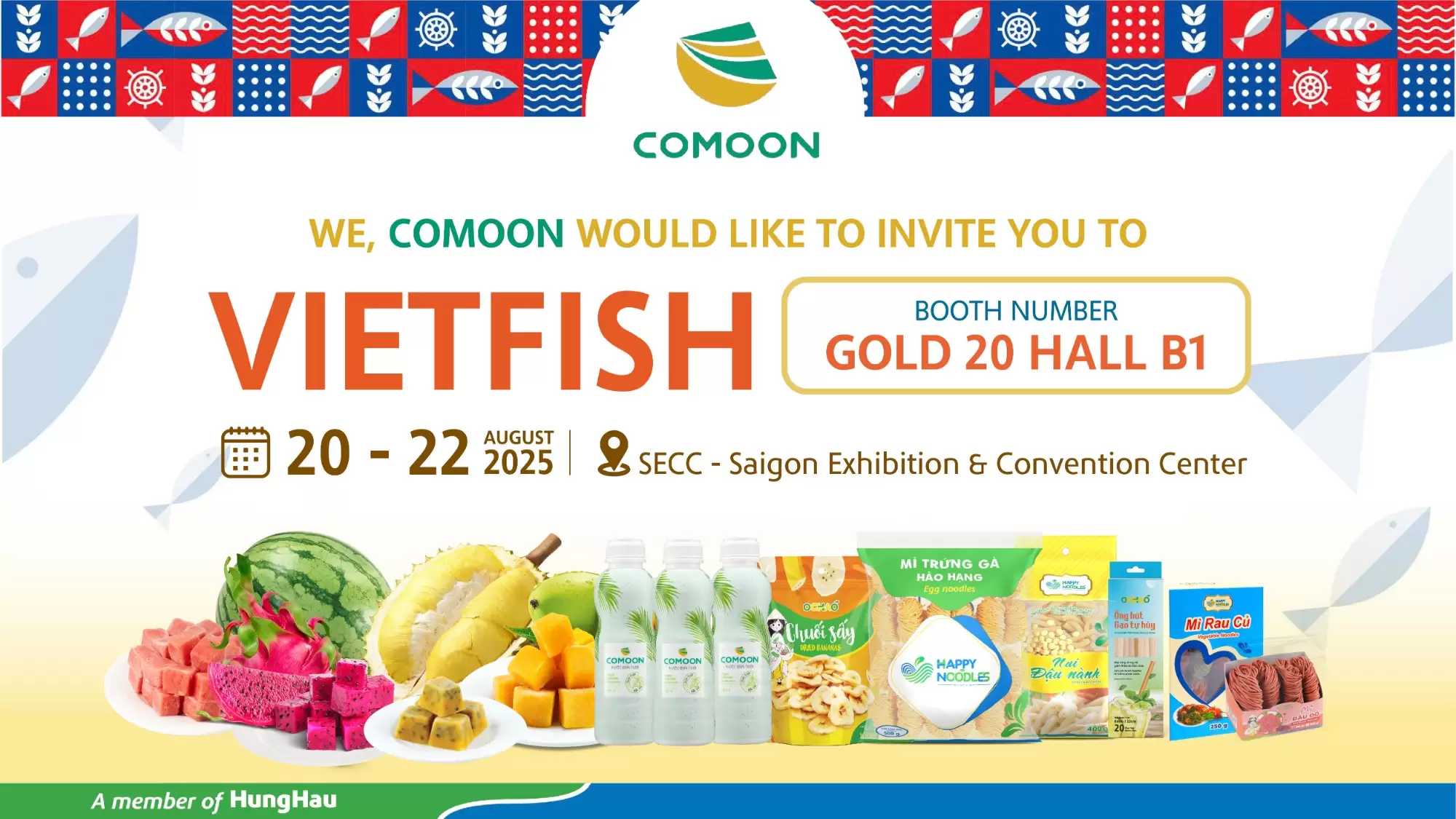 COMOON SẼ THAM GIA HỘI CHỢ VIETFISH 2025