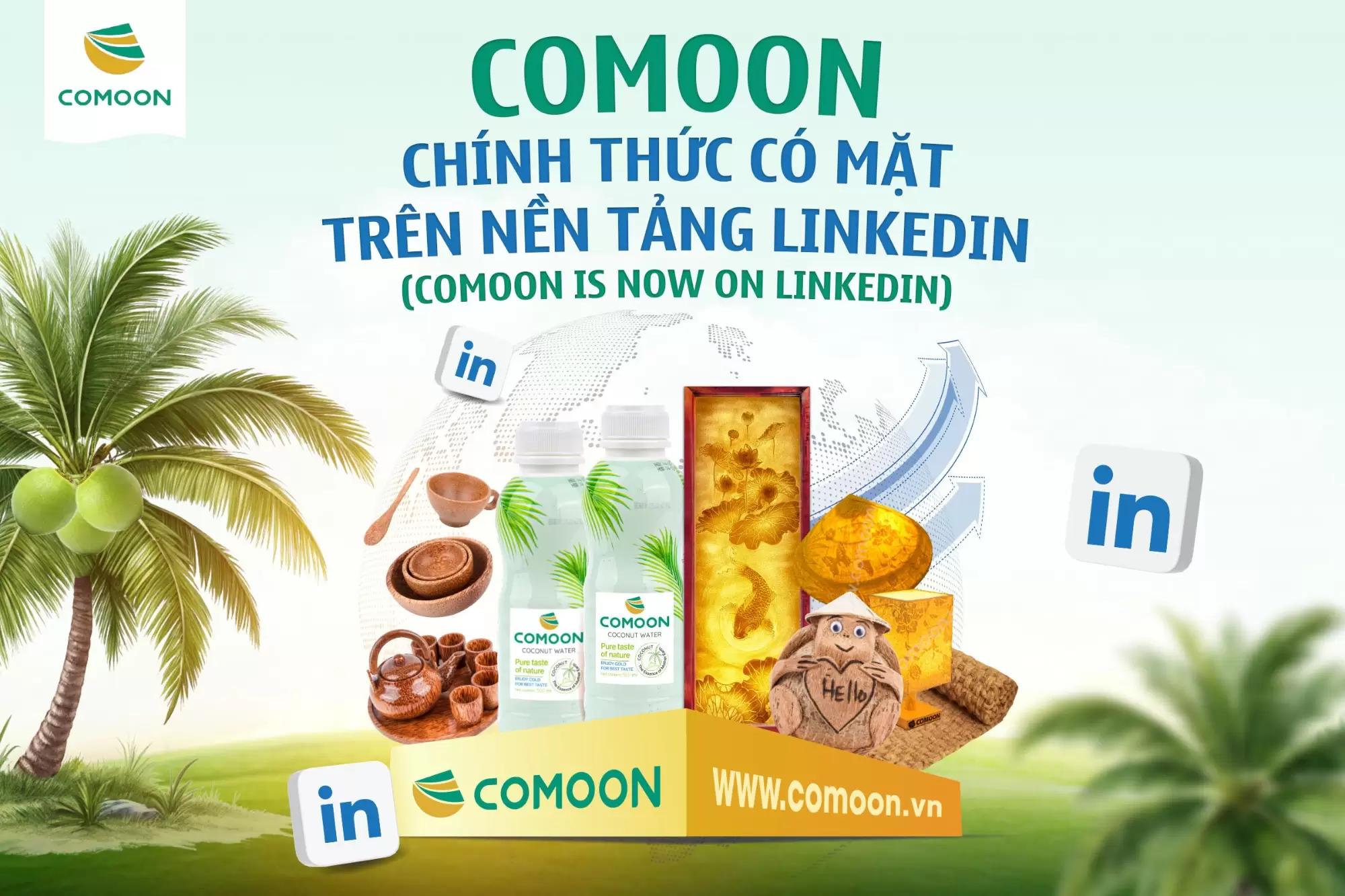 COMOON CHÍNH THỨC CÓ MẶT TRÊN LINKEDIN