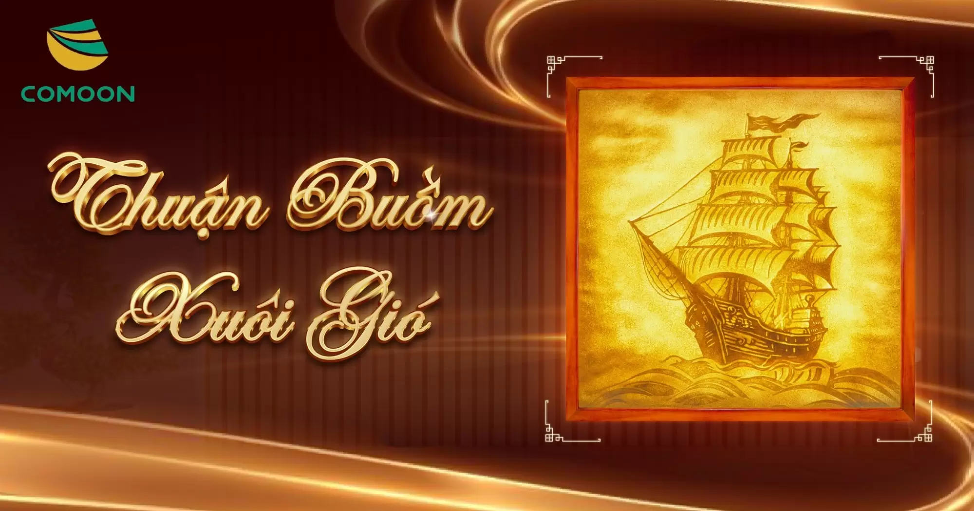 HANH THÔNG NHƯ SỞ NGUYỆN QUA TRANH GIẤY DỪA "THUẬN BUỒM XUÔI GIÓ"