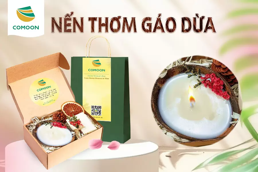 COMOON RA MẮT NẾN THƠM GÁO DỪA