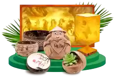 Sản Phẩm Thủ Công Mỹ Nghệ Từ Dừa